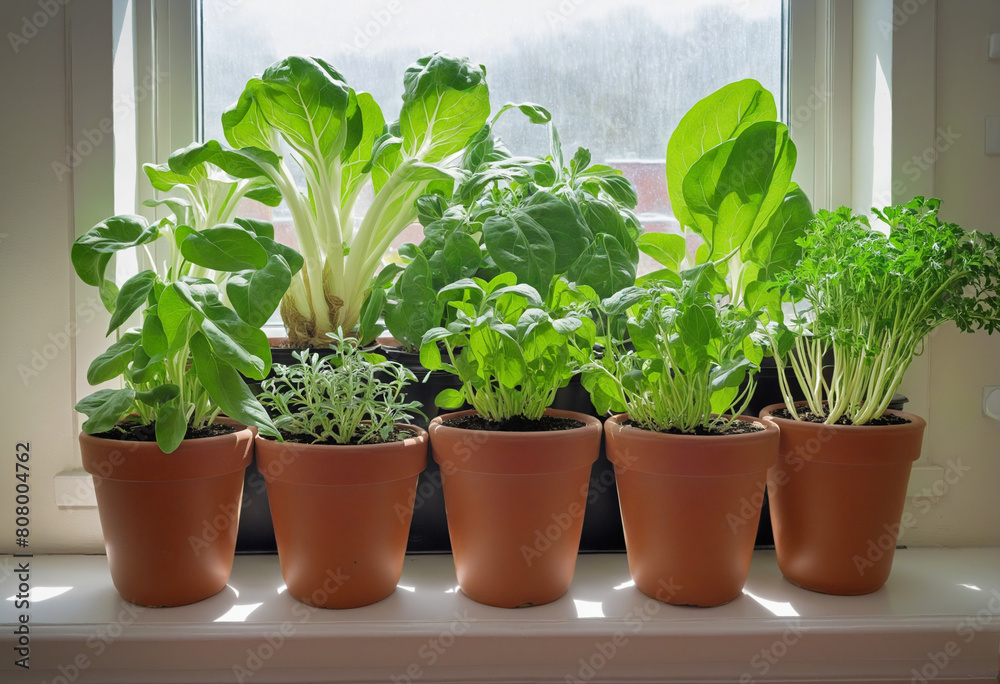 Indoor Gardening: Growing a Variety of Fresh Vegetables and Herbs in Your Own Urban Apartment on a Sunny Windowsill Indoor Gardening: Growing a Variety of Fresh Vegetables and Herbs in Your Own Urban Apartment on a Sunny Windowsill