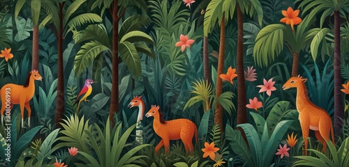 Amazon Illustration Jungle