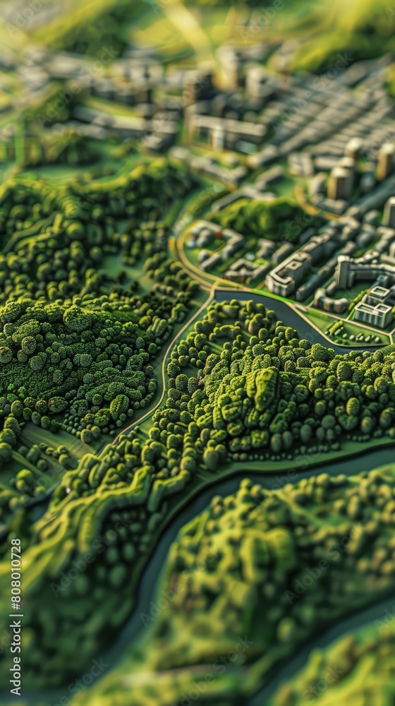 Green belts around urban areas to control expansion – Nature's boundary. Green belts around urban areas to control expansion – Nature's boundary.