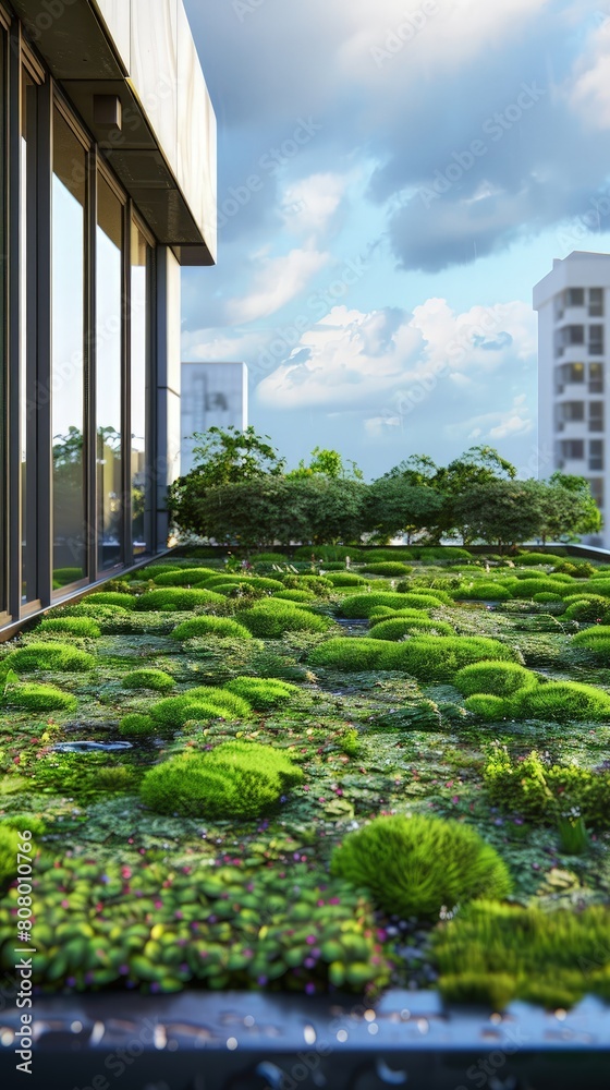 Green roof benefits seminar, urban buildings, environment and energy savings highlighted. Green roof benefits seminar, urban buildings, environment and energy savings highlighted.