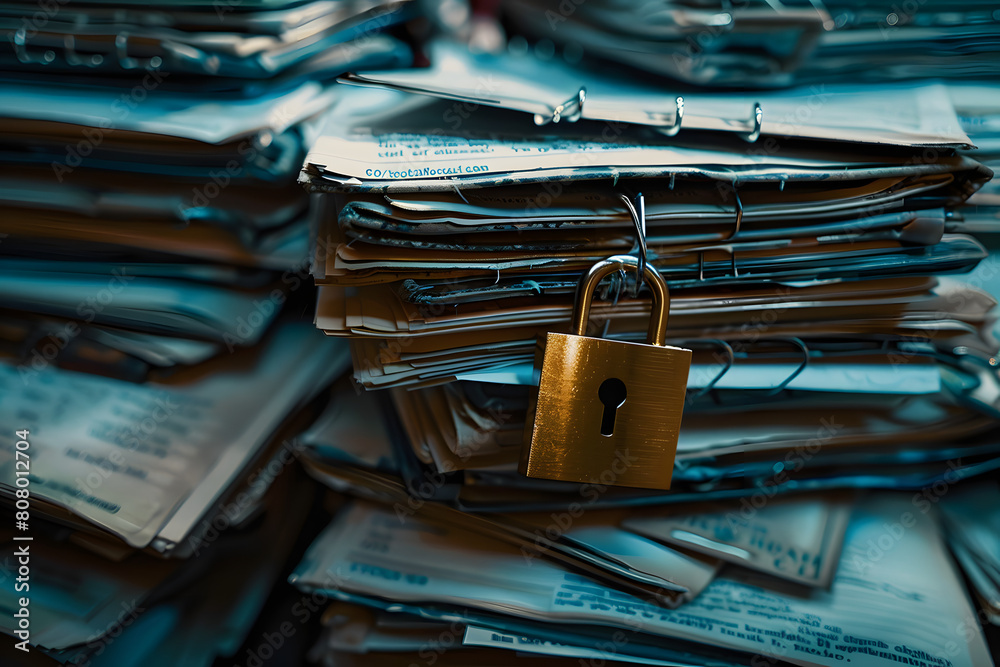 an internet document protected by a lock an internet document protected by a lock