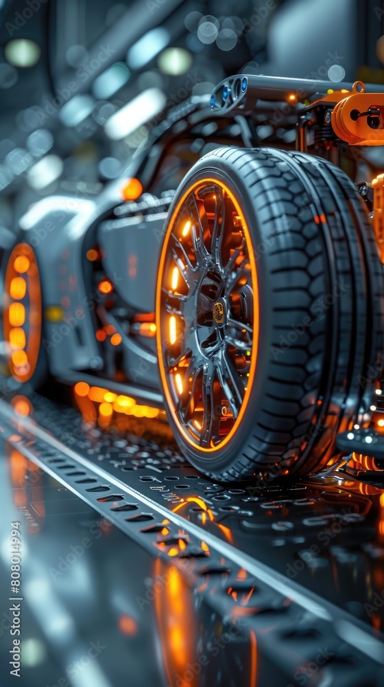 Workforce training in electric vehicle manufacturing and maintenance. Workforce training in electric vehicle manufacturing and maintenance.