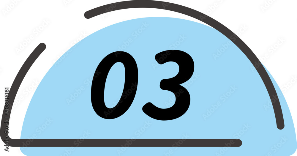 Decoration label number planner point label stickers Decoration label number planner point label stickers