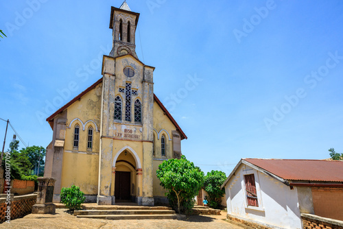 antranobiriky church in the old town of  Fianarantsoa, Madagascar photo