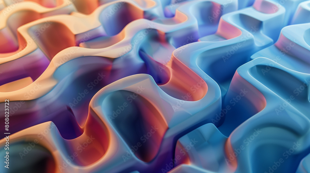 Obraz premium Abstract 3D Design Background .