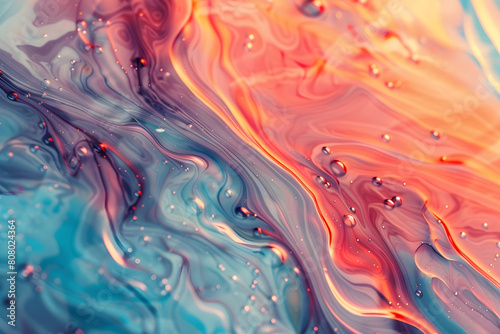 Flüssige Farbexplosion: Abstrakter Hintergrund mit lebendigen Farben