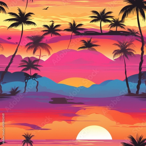 Sunset Palms Extravaganza