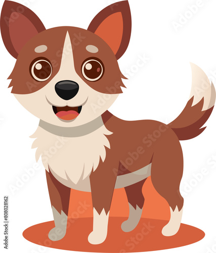 Cute Kawaii Dog Icon