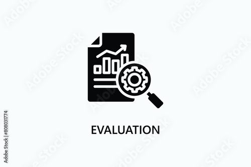 Evaluation Vector Icon Or Logo Illustration