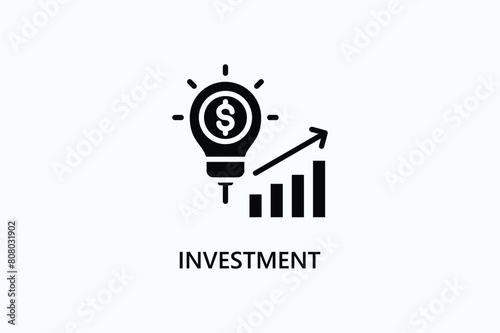 Investment Vector Icon Or Logo Illustration