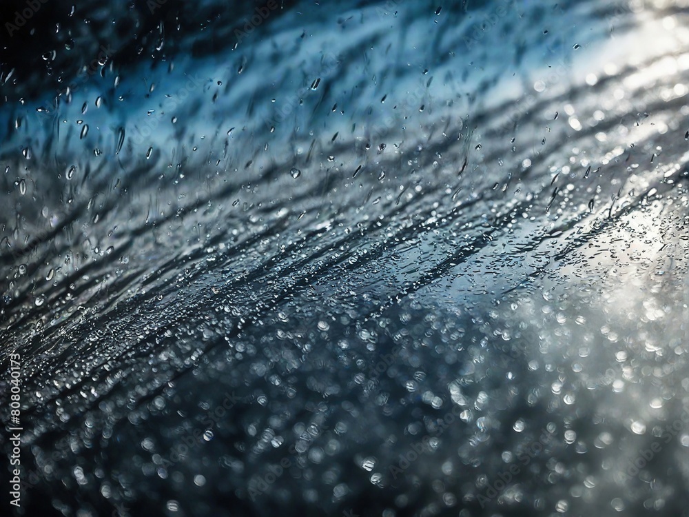 water drops on the glass water drops on the glass