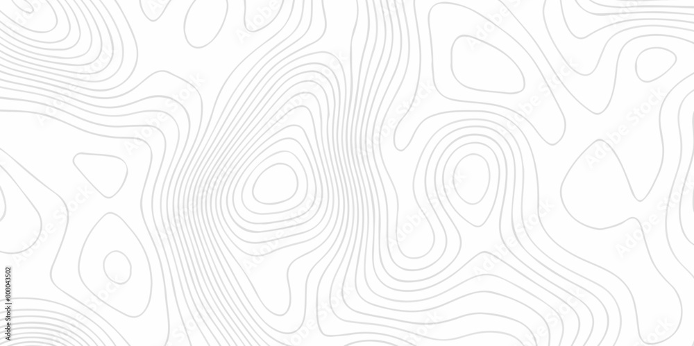 Topographic map background geographic line map with elevation assignments. The black on white contours vector topography stylized height of the lines map.	