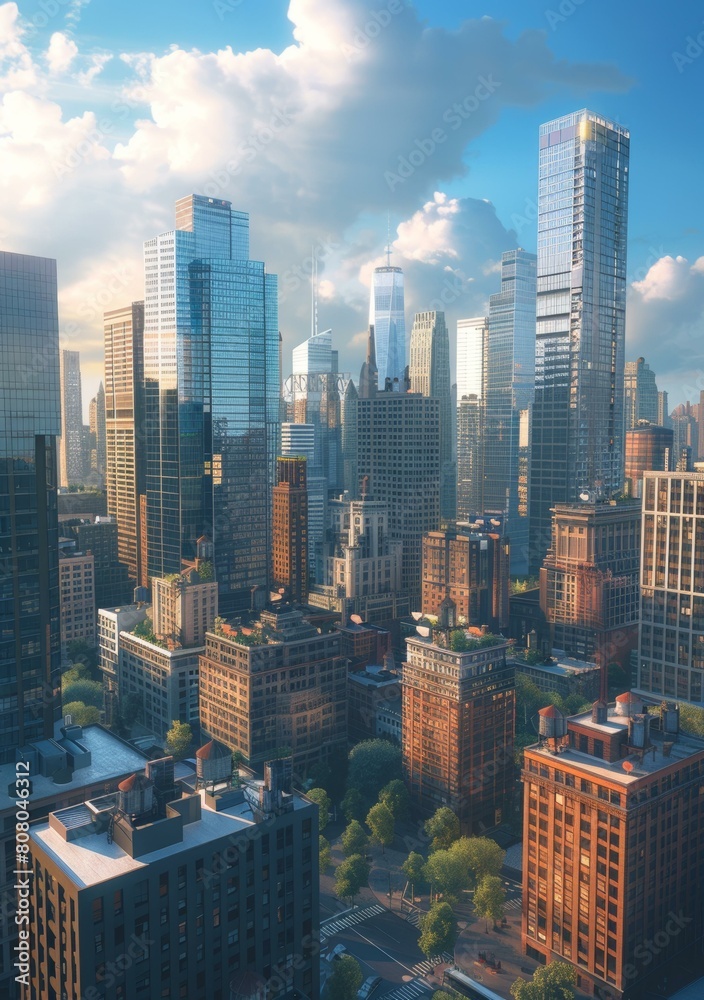 Obraz premium New York Cityscape