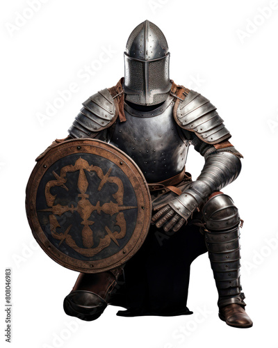 PNG Knight holding shield adult white background architecture.