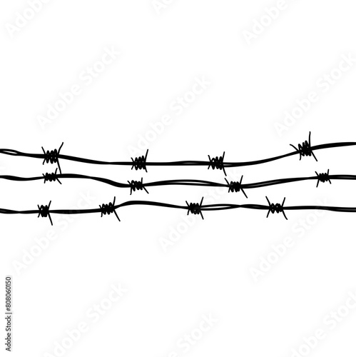 Barbed Wire Vektor 