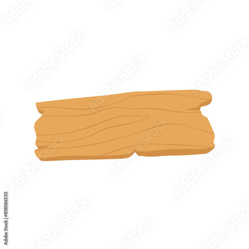 Wood Board Vektor Illustration 