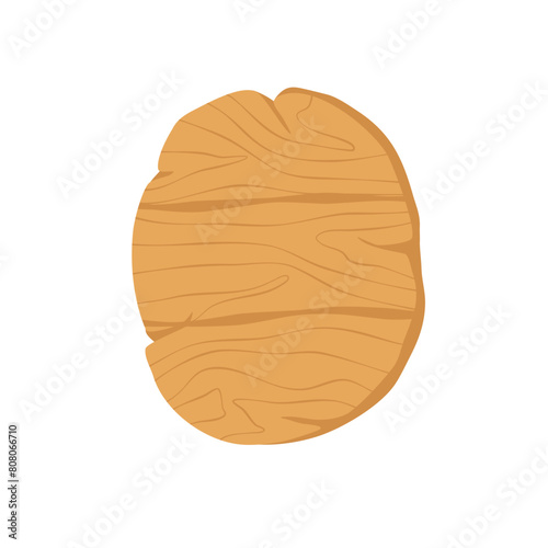 Wood Board Vektor Illustration 