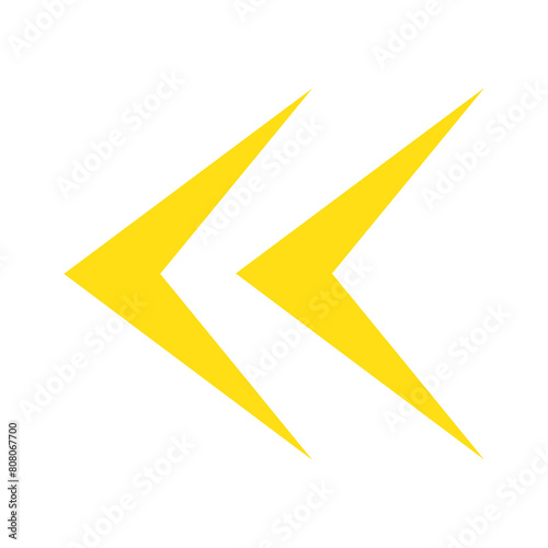 arrow left icon design illustration.