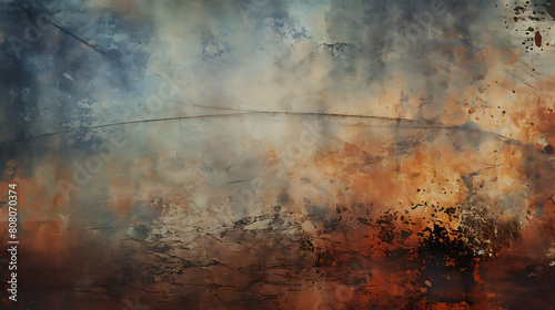 Design an abstract background with a grungy, distressed look. © Graphics Bar