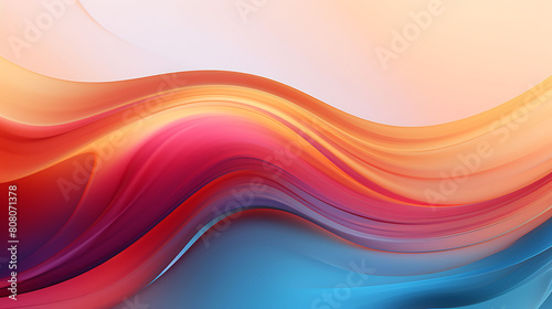 Design an abstract background with flowing, liquid shapes. © Graphics Bar