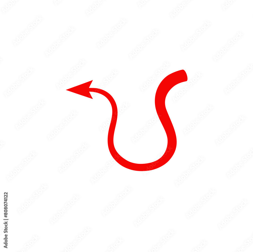 Red Devil Tail With Arrow Red Devil Tail With Arrow