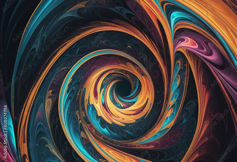 A futuristic and colorful generative AI design with vector texture, abstract shape, and a swirl of galactic colors on a transparent background, perfect for wallpaper or decoration with copy space A futuristic and colorful generative AI design with vector texture, abstract shape, and a swirl of galactic colors on a transparent background, perfect for wallpaper or decoration with copy space