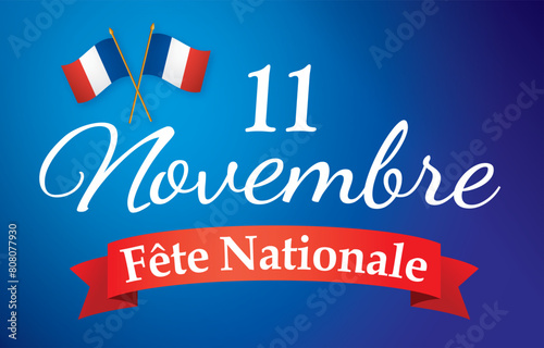 11 NOVEMBRE FETE NATIONALE - V1