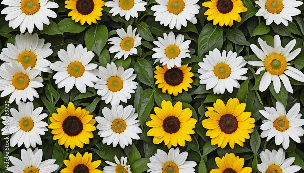 AI-generated botanical collection featuring a variety of flowers in bright, isolated vectors on a transparent background AI-generated botanical collection featuring a variety of flowers in bright, isolated vectors on a transparent background