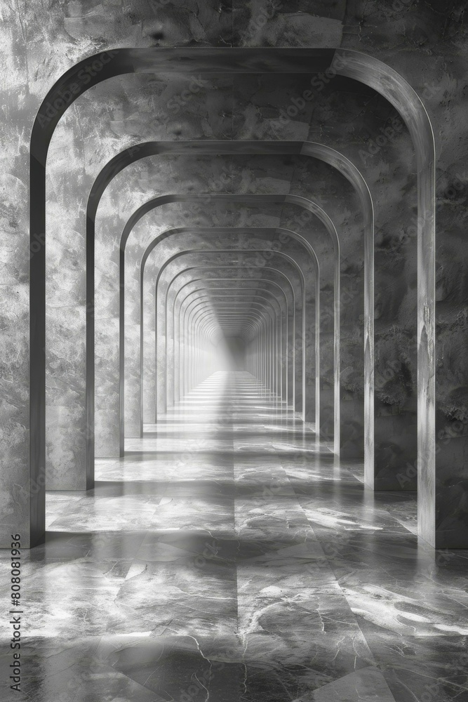 Obraz premium Dark Marble Archway