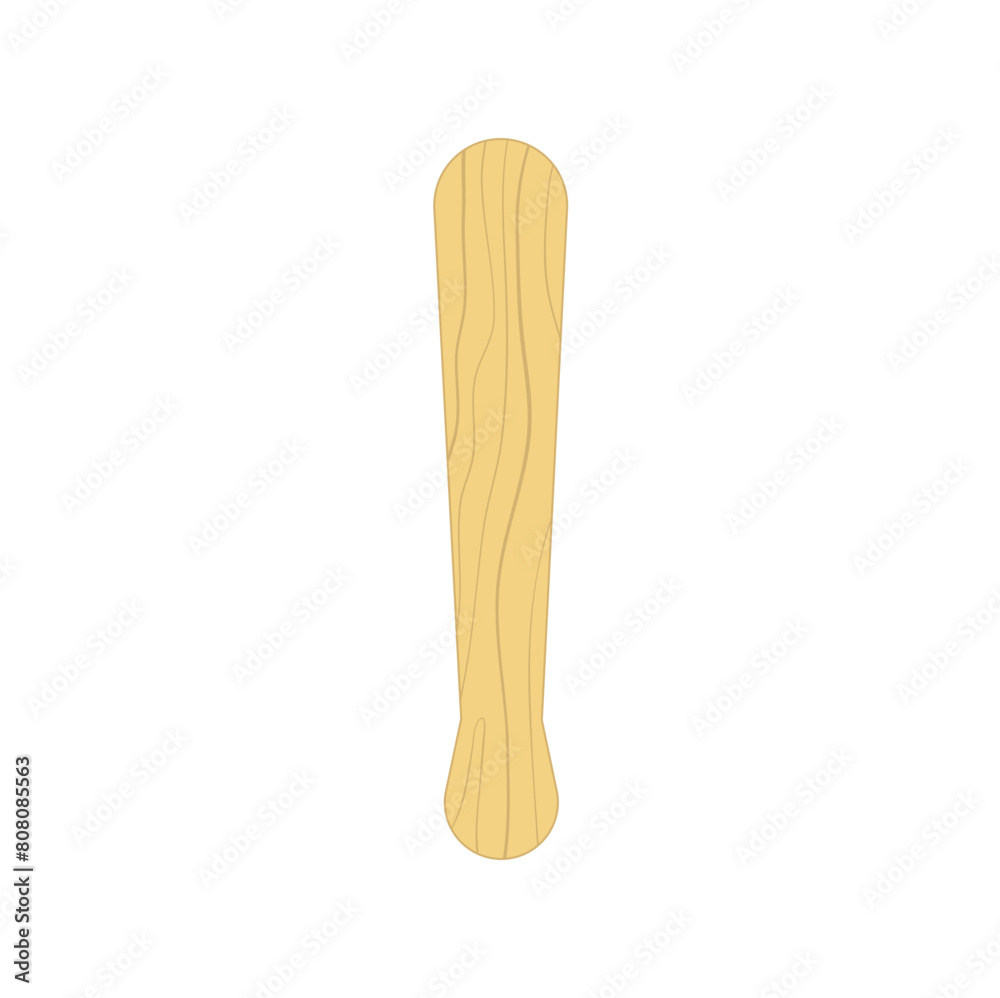 Wooden Ice Cream Sticks Vektor Wooden Ice Cream Sticks Vektor
