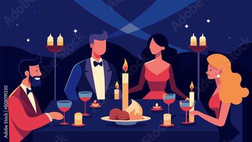 A candlelit dinner at a fundraising event with all proceeds going towards providing ketamine treatment for those who cannot afford it..