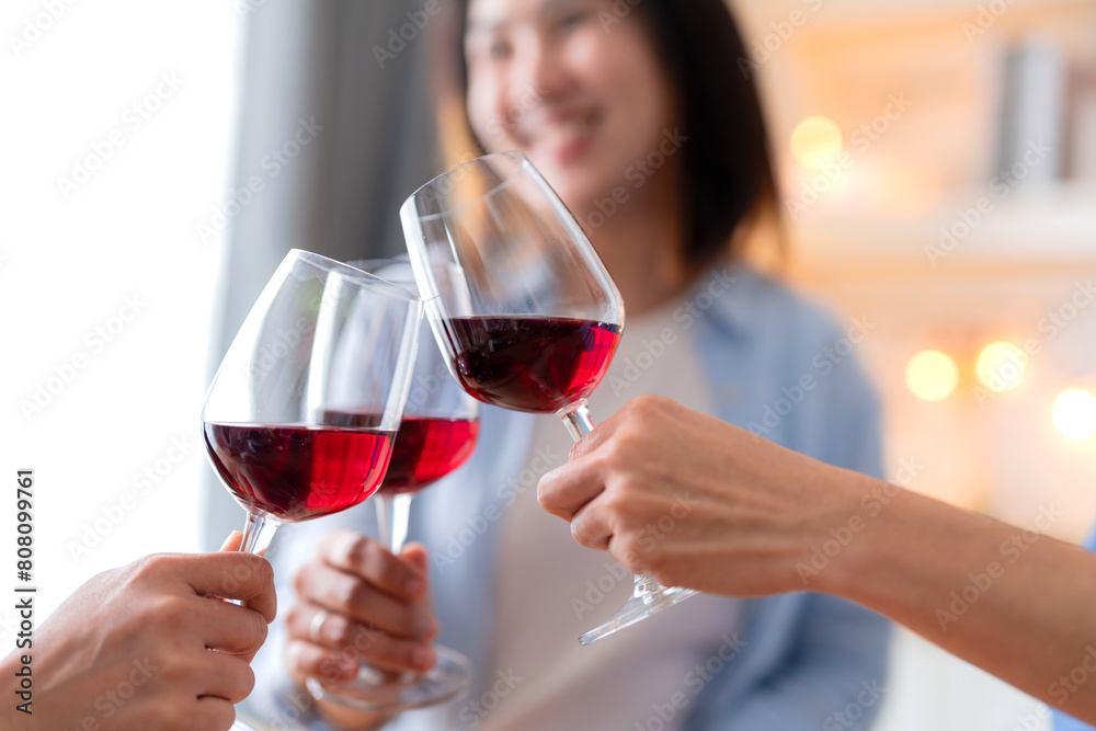 good old friend visit home asian mature woman friend talking standing in kitchen positive conversation good relation friendship reunion home visit casual relax hand hold wine glass goodvibe at home good old friend visit home asian mature woman friend talking standing in kitchen positive conversation good relation friendship reunion home visit casual relax hand hold wine glass goodvibe at home