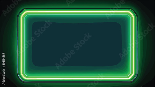 Blank template glowing frame for your text. The bri photo