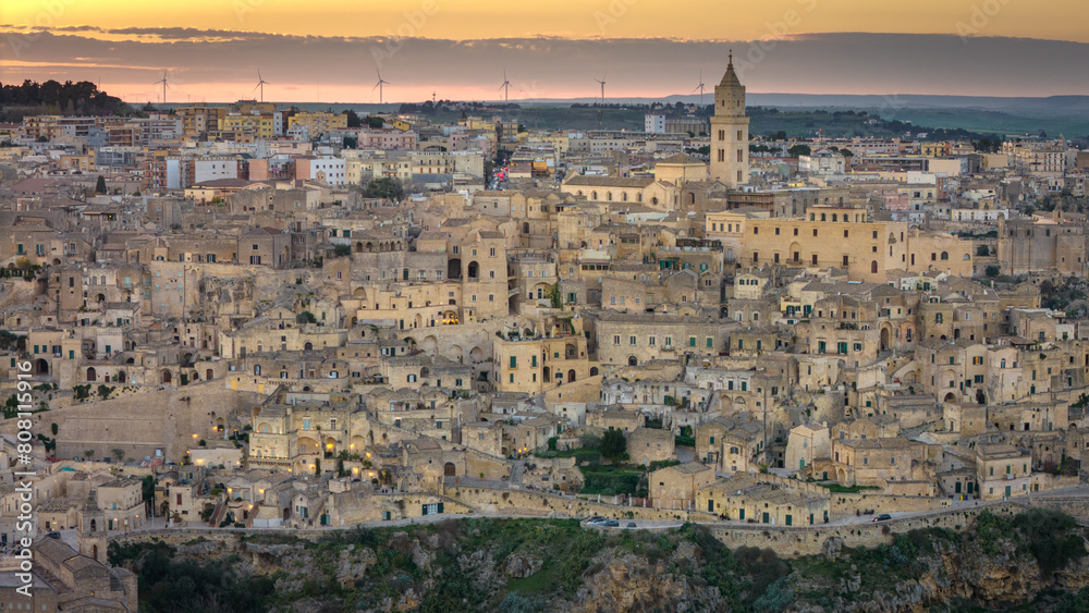 view of matera in spring