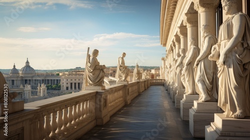 Senate balcony with city view