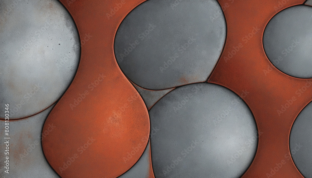 Generative AI creates a negative space design with a white border and ...