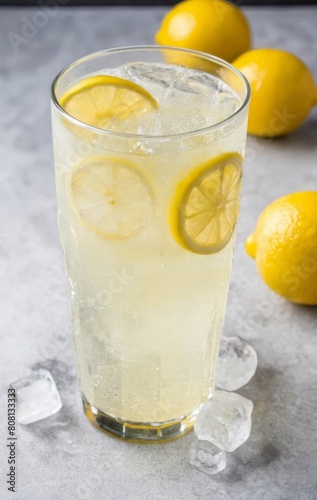 lemonade with lots of ice