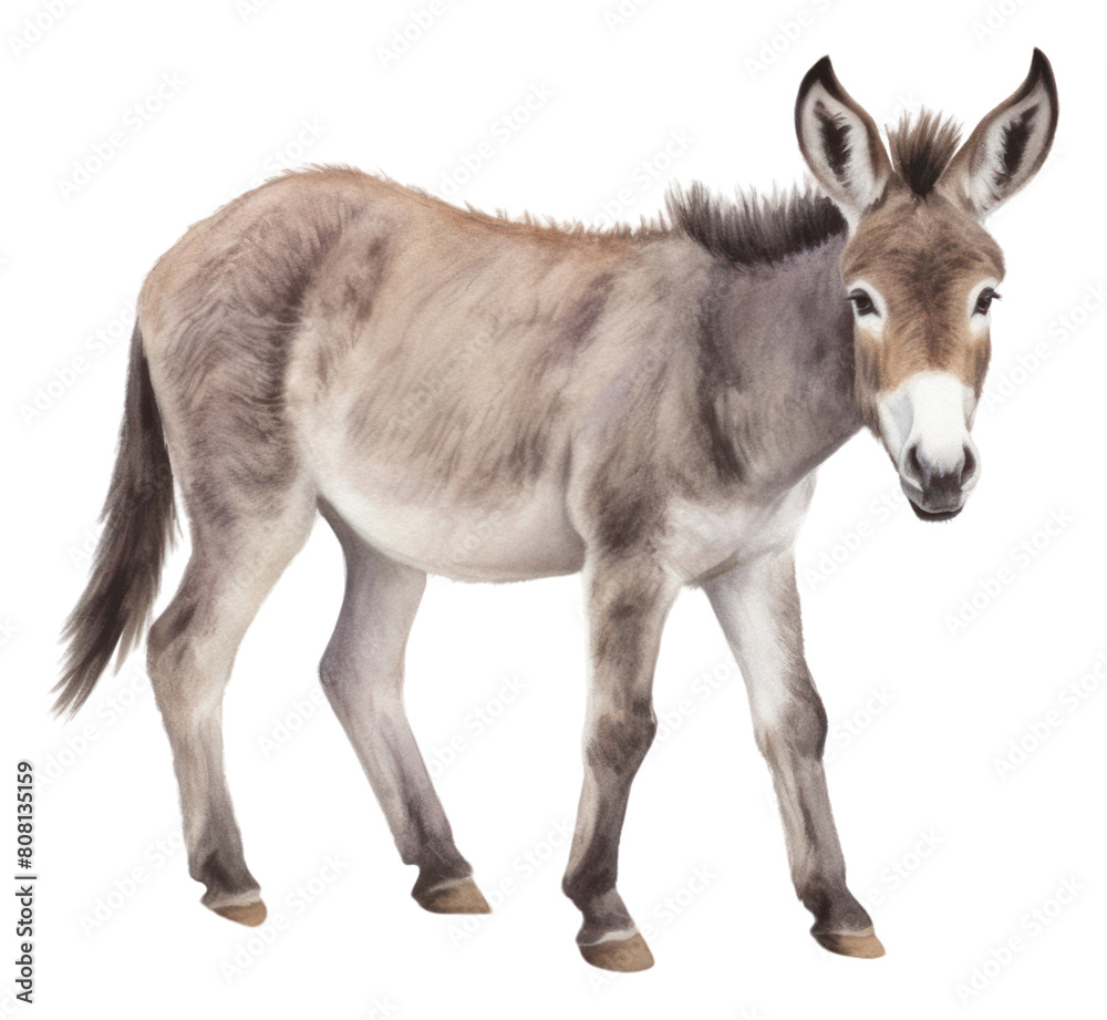 PNG Donkey animal mammal horse.