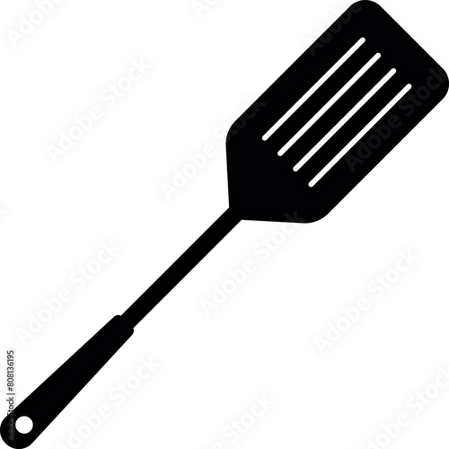 Kitchen spatula icon. Utensils signs and symbols.