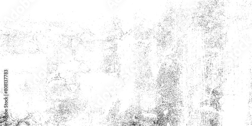 Rough black and white texture vector. Distressed overlay texture. 