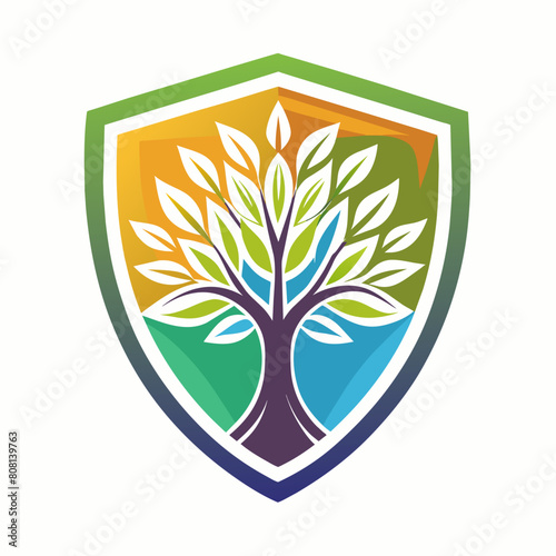 Nature Protection Organization: Identification through a vector logo