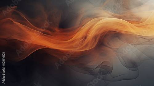 Produce an abstract background using swirling, smoky textures.