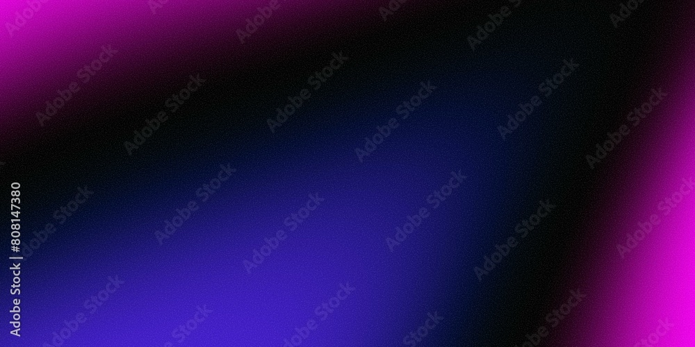 Grainy gradient background red purple pink vibrant abstract glowing color wave black dark backdrop, noise texture banner poster header design