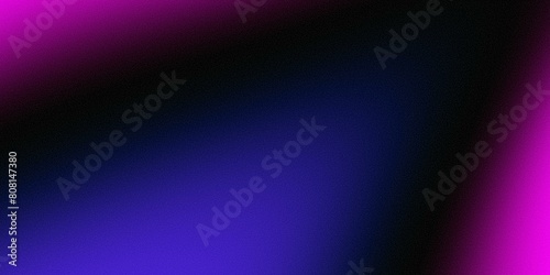 Grainy gradient background red purple pink vibrant abstract glowing color wave black dark backdrop  noise texture banner poster header design