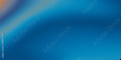 Blue grainy color gradient background glowing noise texture cover header poster design