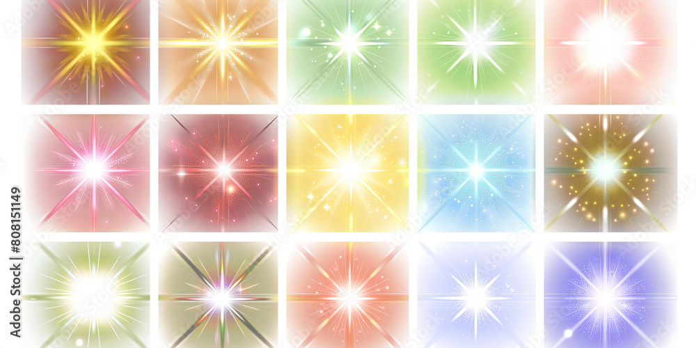 Shiny stars and sparkles isolated on transparent background. Shiny stars and sparkles isolated on transparent background.