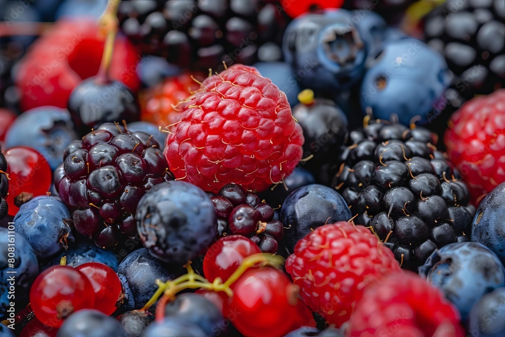 burst of freshness vibrant mix of blackberries blueberries and raspberries summer delight digital photography burst of freshness vibrant mix of blackberries blueberries and raspberries summer delight digital photography