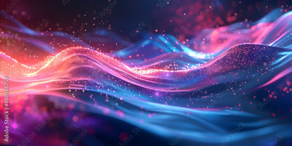 Wallpaper of virtual World in Internet for background, abstract technology concept, realistic illustration Wallpaper of virtual World in Internet for background, abstract technology concept, realistic illustration