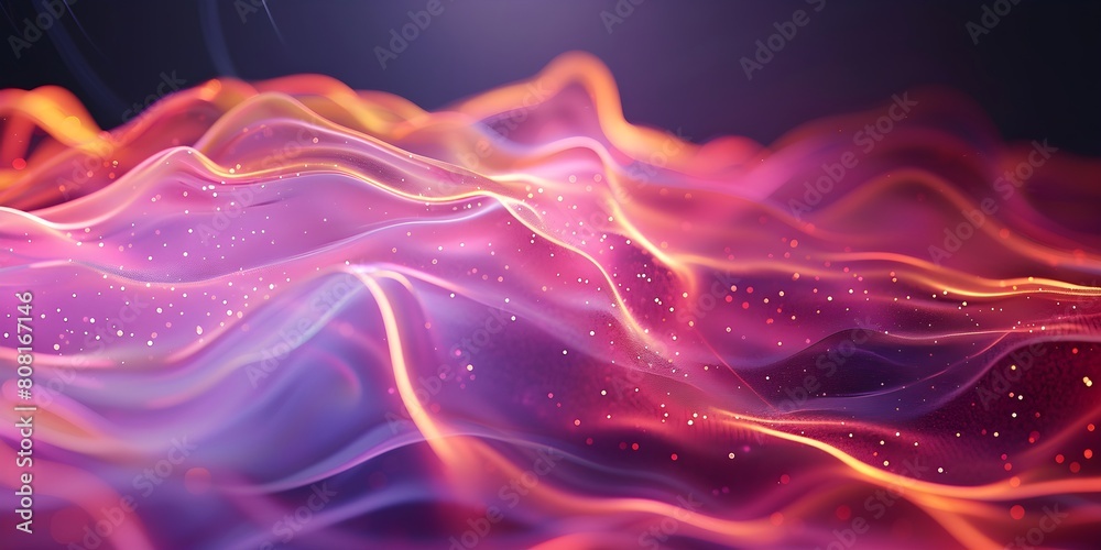 Obraz premium Wallpaper of virtual World in Internet for background, abstract technology concept, realistic illustration