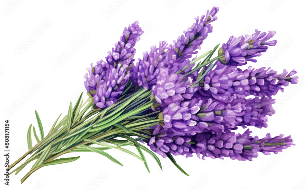 Obraz premium PNG Lavender flower purple plant.